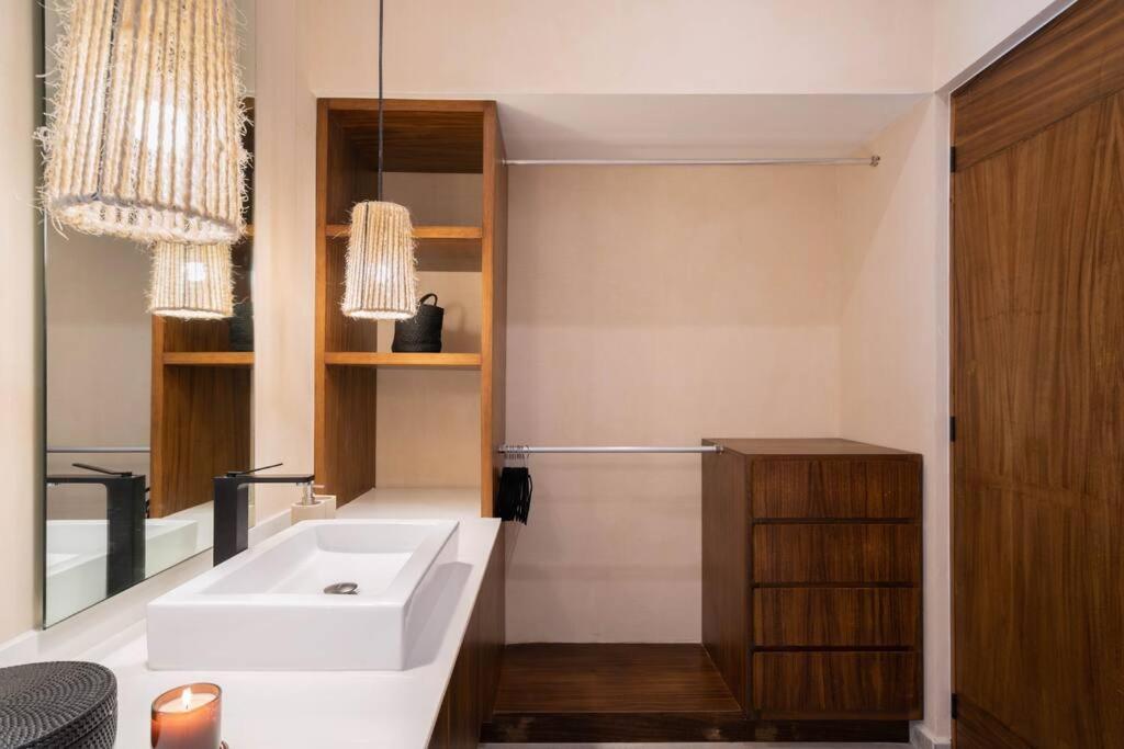 Lujoso Departamento Boho-Chic Con Alberca Privada Apartment Tulum Exterior foto