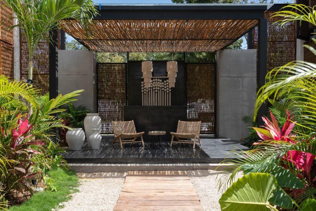 Lujoso Departamento Boho-Chic Con Alberca Privada Apartment Tulum Exterior foto