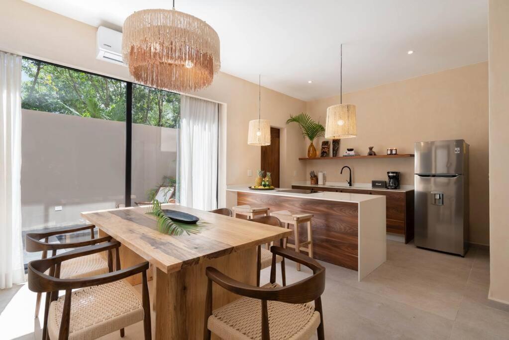 Lujoso Departamento Boho-Chic Con Alberca Privada Apartment Tulum Exterior foto