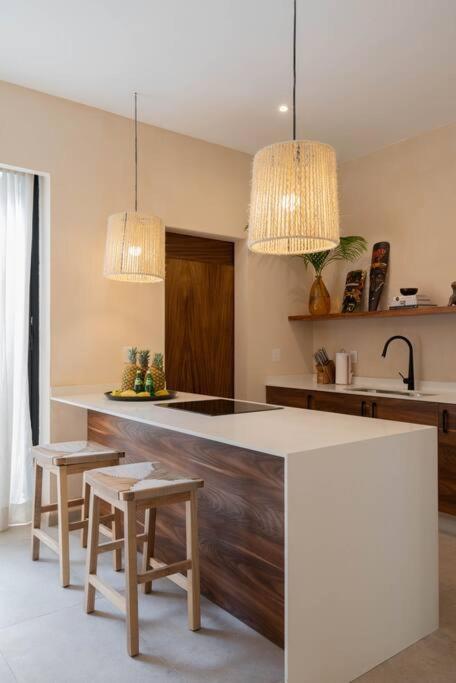 Lujoso Departamento Boho-Chic Con Alberca Privada Apartment Tulum Exterior foto